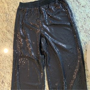 Karen Kane Sequin Wide Leg Pant Size Large NWT